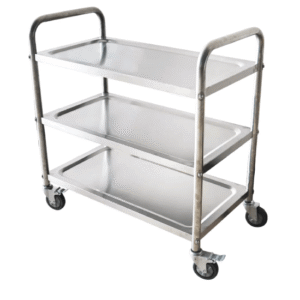 Stainless Steel Service Trolley