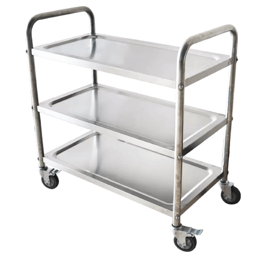 Stainless Steel Service Trolley