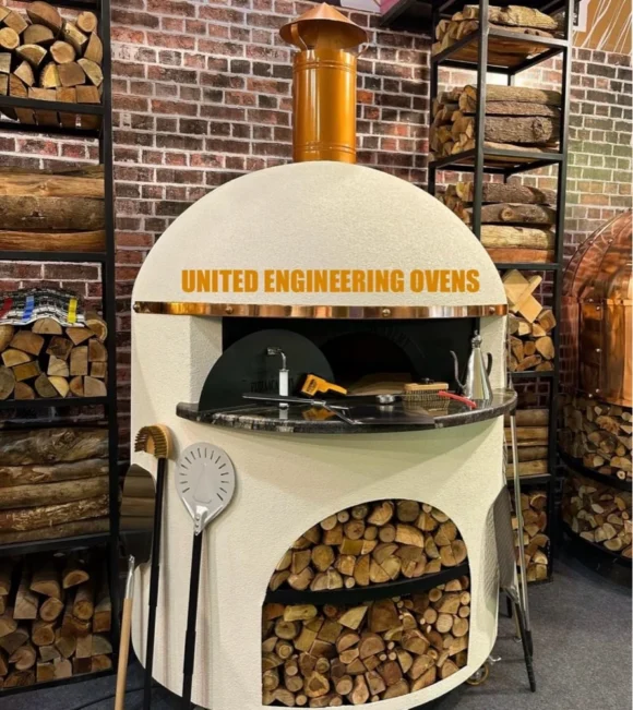 Agnih Wood & Gas Fired Pizza Oven 36Inches