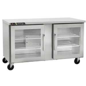 Under Counter Refrigerator With Worktop Cutting Table