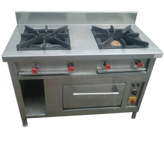 Commercial high pressure gas stove burner