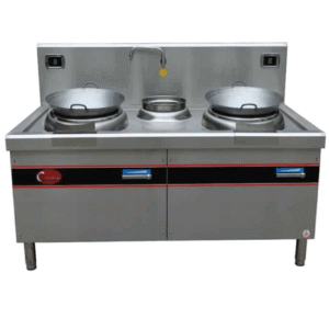 Commercial high pressure wok burner