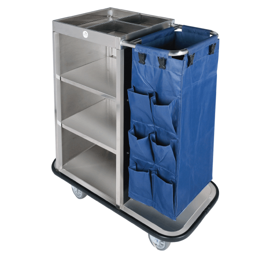 Commercial housekeeping trolley