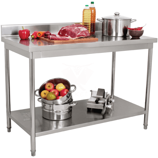 SS commercial working preparation table